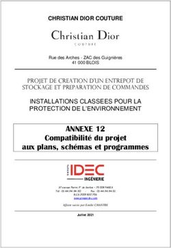 ANNEXE 12 INSTALLATIONS CLASSEES POUR LA PROTECTION DE L'ENVIRONNEMENT
