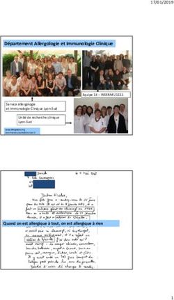 Département Allergologie et Immunologie Clinique - Inserm