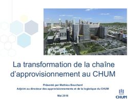 La transformation de la chaîne d'approvisionnement au CHUM - Présenté par Mathieu Bouchard Adjoint au directeur des approvisionnements et de la ...