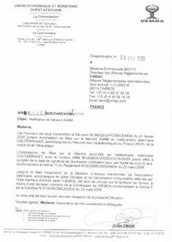 UNION ECONOMIQUE ET MONETAIRE OUEST AFRICAINE - Portail d'informations sur les m&eacute;dicaments ...