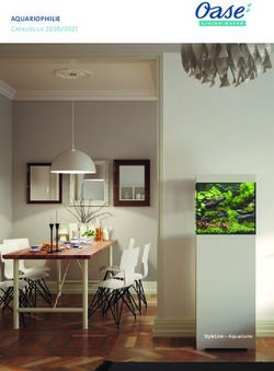 AQUARIOPHILIE Catalogue 2020/2021 - StyleLine - Aquariums - OASE