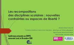 Les recompositions des disciplines scolaires : nouvelles contraintes ou espaces de libert&eacute; ? - CRIFPE