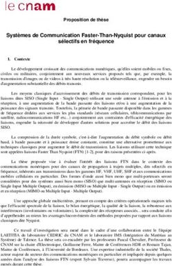 Syst&egrave;mes de Communication Faster-Than-Nyquist pour canaux s&eacute;lectifs en fr&eacute;quence - Cedric/CNAM