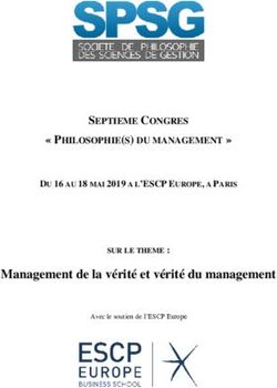Management de la vérité et vérité du management - SEPTIEME CONGRES " PHILOSOPHIE(S) DU MANAGEMENT " - Management de la vérité et ...