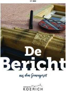 Bericht De aus dem Gemengerot - Koerich