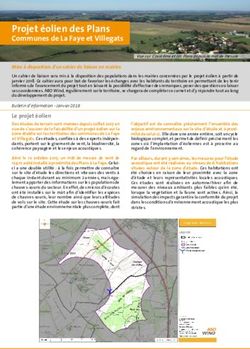 Projet éolien des Plans - Communes de La Faye et Villegats - ABO Wind