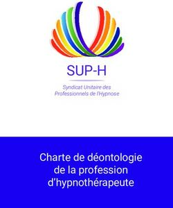 SUP-H - Charte de d&eacute;ontologie de la profession d'hypnoth&eacute;rapeute - Syndicat Unitaire des