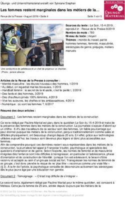 Les femmes restent marginales dans les m&eacute;tiers de la