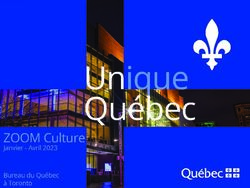 Zoom Culture Mai - Ao&ucirc;t 2022 Bureau du Qu&eacute;bec &agrave; Toronto