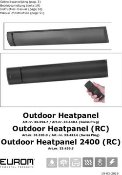 Outdoor Heatpanel - Eurom