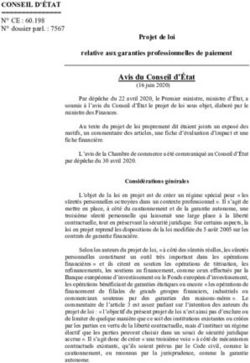 Avis du Conseil d'État - Conseil d'Etat