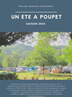 UN ETE A POUPET SAISON 2022 - Pour des moments inoubliables ! - Camping