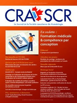 Formation médicale & compétence par conception - The ...