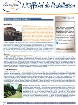 CESSIONS MEDECINE GENERALE - Aquitaine