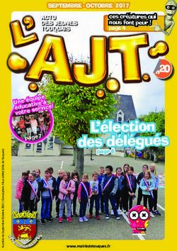 L'élection des délégués - n 20 - Mairie de Touques