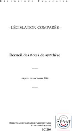 LÉGISLATION COMPARÉE-Recueil des notes de synthèse - LC 286 - Sénat