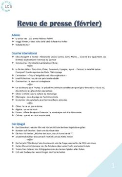 Revue de presse (février)
