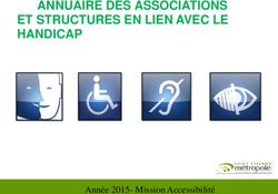 ANNUAIRE DES ASSOCIATIONS ET STRUCTURES EN LIEN AVEC LE HANDICAP - Année 2015- Mission Accessibilité - Saint-Etienne Métropole