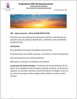 Programme OSE ton Rayonnement - Christina Sergi