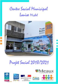 Centre Social Municipal - Projet Social 2018/2021 - Louise Michel
