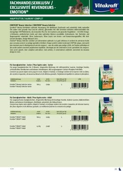 FACHHANDELSEXKLUSIV / EXCLUSIVITÉ REVENDEURS - EMOTION