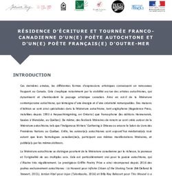 RÉSIDENCE D'ÉCRITURE ET TOURNÉE FRANCO-CANADIENNE D'UN(E) POÈTE AUTOCHTONE ET D'UN(E) POÈTE FRANÇAIS(E) D'OUTRE-MER - France Canada Culture