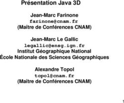 Présentation Java 3D Jean-Marc Farinone