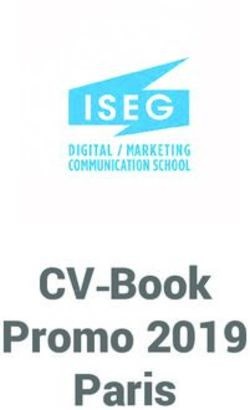 CV Book Promo 2019 Paris - Association des Anciens de l'ISEG