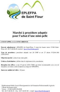 Marché à procédure adaptée pour l'achat d'une mini-pelle