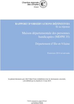 RAPPORT D'OBSERVATIONS DÉFINITIVES - Et sa réponse - Cour des comptes