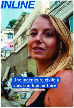 INLINE - Une ingénieure civile à vocation humanitaire - HES-SO