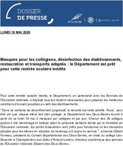 Masques pour les collégiens, désinfection des établissements, restauration et transports adaptés : le Département est prêt pour cette rentrée ...