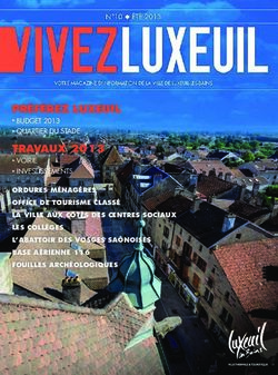 Préférez luxeuil Budget 2013 quartier du stade - travaux 2013 - Ville de Luxeuil-les ...