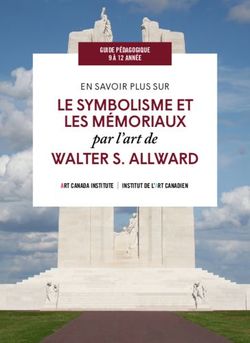 Par l'art de LE SYMBOLISME ET LES M&Eacute;MORIAUX WALTER S. ALLWARD - EN SAVOIR PLUS SUR - Art Canada Institute