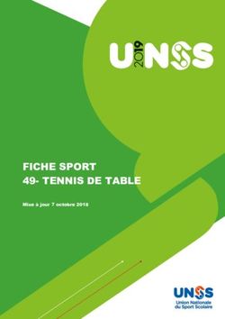 FICHE SPORT 49- TENNIS DE TABLE - UNSS
