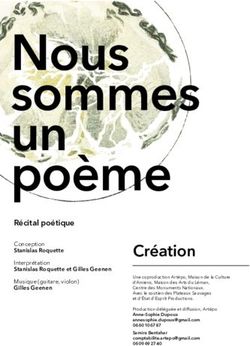 Un po&egrave;me - Etat d'Esprit Productions