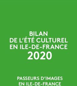 2020 BILAN DE L'&Eacute;T&Eacute; CULTUREL EN ILE-DE-FRANCE - PASSEURS D'IMAGES EN ILE-DE-FRANCE - Passeurs ...