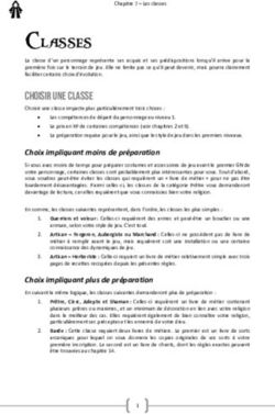 Classes' - Les Terres de B&eacute;l&eacute;nos