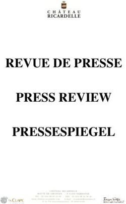 REVUE DE PRESSE PRESS REVIEW PRESSESPIEGEL - CHÂTEAU ...