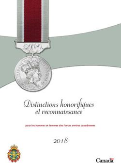 Et reconnaissance 2018 - pour les hommes et femmes des Forces armées canadiennes - Canada.ca