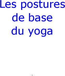 Les postures de base du yoga