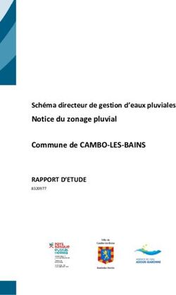 Notice du zonage pluvial Commune de CAMBO-LES-BAINS - Schéma directeur de gestion d'eaux pluviales