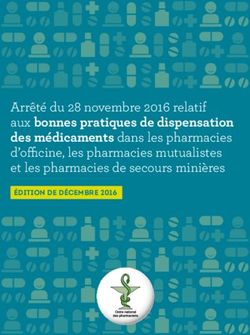 Aux bonnes pratiques de dispensation - Arrêté du 28 novembre 2016 relatif ÉDITION DE DÉCEMBRE 2016