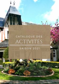 ACTIVIT&Eacute;S - Manoir du Lys