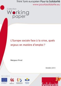 L'Europe sociale face à la crise, quels enjeux en matière d'emploi ? - Margaux Prival