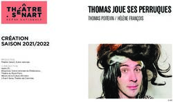 THOMAS JOUE SES PERRUQUES - THOMAS POITEVIN / H&Eacute;L&Egrave;NE FRAN&Ccedil;OIS - Th&eacute;&acirc;tre-S&eacute;nart