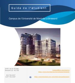 Guide de l'&eacute;tudiant Campus de l'Universit&eacute; de Montr&eacute;al &agrave; Brossard