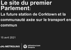 Le site du premier Parlement: La future station de Corktown et la communauté axée sur le transport en commun - Metrolinx Engage