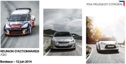 REUNION D'ACTIONNAIRES - F2iC Bordeaux - 12 juin 2014
