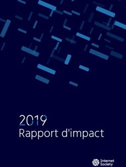 Rapport d'impact - Internet Society